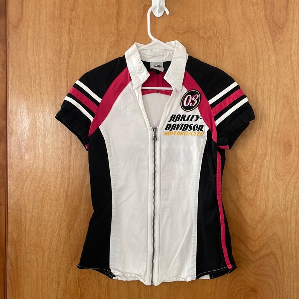Small Harley Davidson Pit Shirt